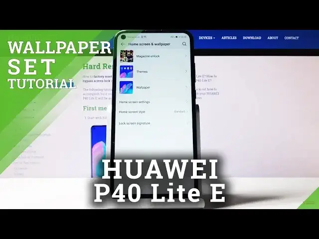 Video thumbnail for How to Change Wallpaper on HUAWEI P40 Lite E – Set Favorite Photo as Wallpaper