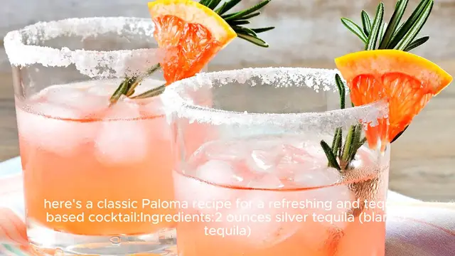 Video thumbnail for Paloma recipe