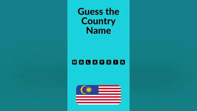 'Video thumbnail for Guess the Country by its Scrambled Name #short'