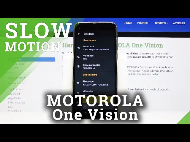 'Video thumbnail for How to Personalize Slow Motion in Motorola One Vision - Change Slow Motion Speed'
