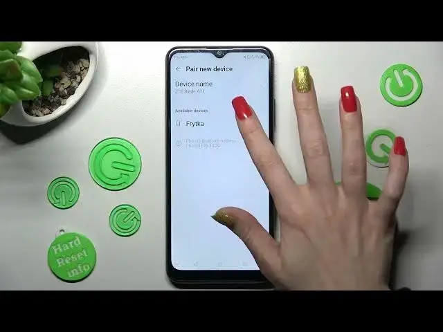 'Video thumbnail for How to Connect via Bluetooth in ZTE BLADE A71 - Bluetooth Settings'