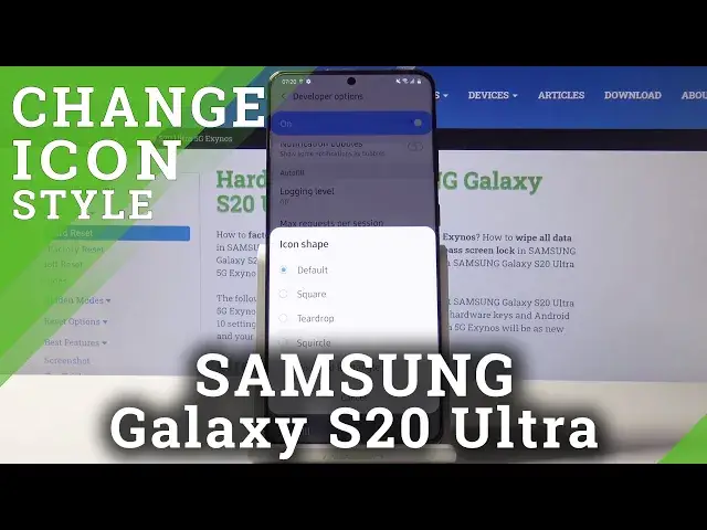'Video thumbnail for How to Change Icon Style in SAMSUNG Galaxy S20 Ultra – Change Icon Style'