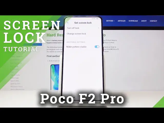 Video thumbnail for How to Change Lock Method in Xiaomi Pocophone F2 Pro - Set Up Lockscreen
