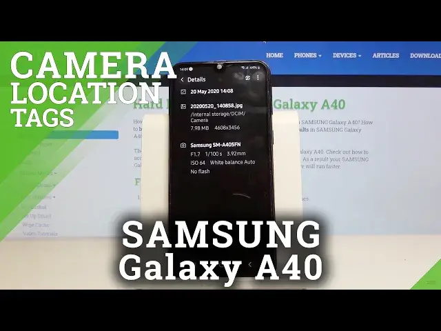 'Video thumbnail for How to Turn On Location Tags in Camera in SAMSUNG Galaxy A40 – Photos Location Mark'
