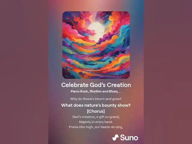 Video thumbnail for Celebrate God’s Creation - Inspired by Psalm 104:24