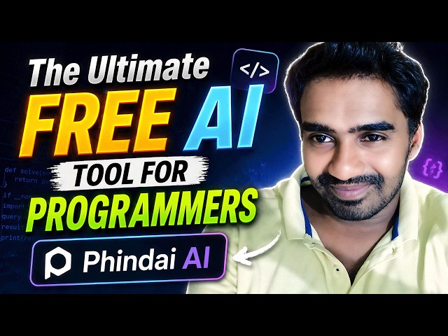 Video thumbnail for The Ultimate Free AI Tool for programmers Phindai AI