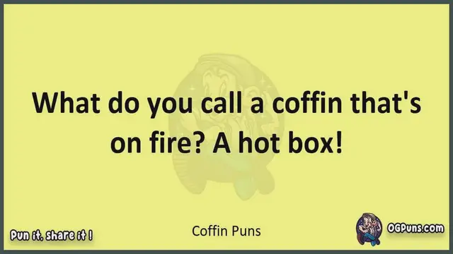Video thumbnail for Coffin - Jokes, Puns, Wordplays, and Laughter