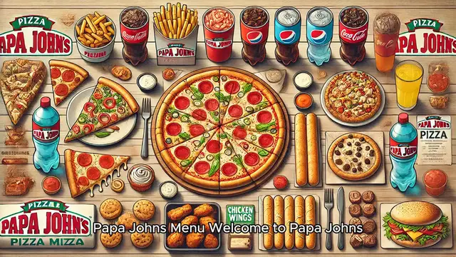 Video thumbnail for Papa John's  Menu  Prices