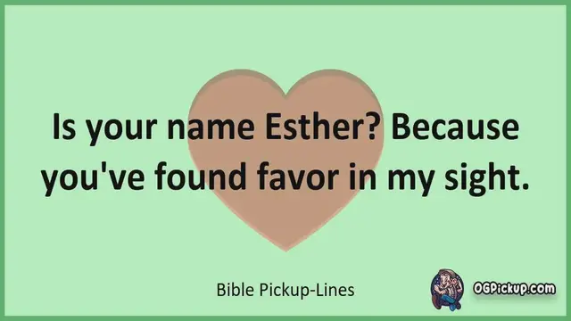 Video thumbnail for Bible - Pickup-Lines & Rizz for Him & for Her