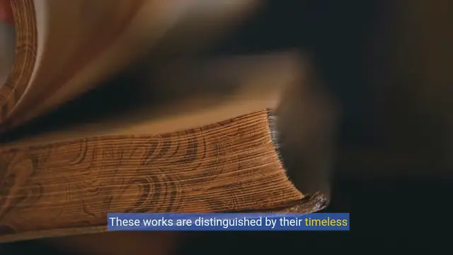 Video thumbnail for Classics Unveiled: A Deep Dive into Timeless Novels