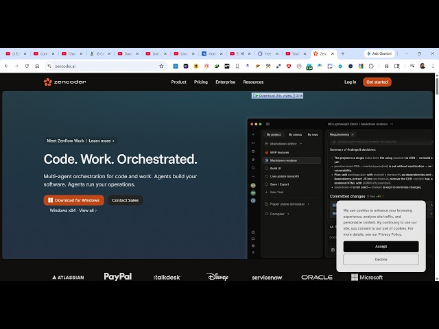 Video thumbnail for Zencoder AI Coding IDE is INSANE to Build Full Stack Apps From Prompt Destroys Claude Code & Cursor