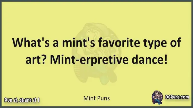 Video thumbnail for Mint - Jokes, Puns, Wordplays, and Laughter