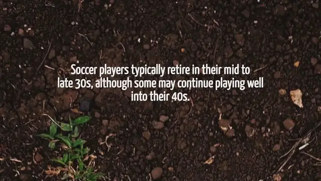 'Video thumbnail for When Do Soccer Players Retire'