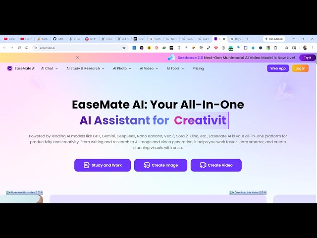 Video thumbnail for This EasyMate AI Agent is INSANE Builds Full Stack Apps,Images,Videos From Prompt For FREE (100%)