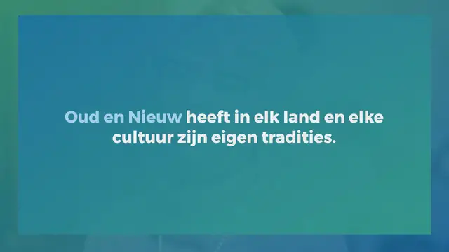 Video thumbnail for Duitse geluksbrengers met Oud en Nieuw (Tradities)