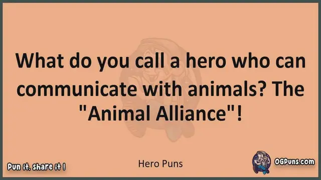 Video thumbnail for Hero - Jokes, Puns, Wordplays, and Laughter
