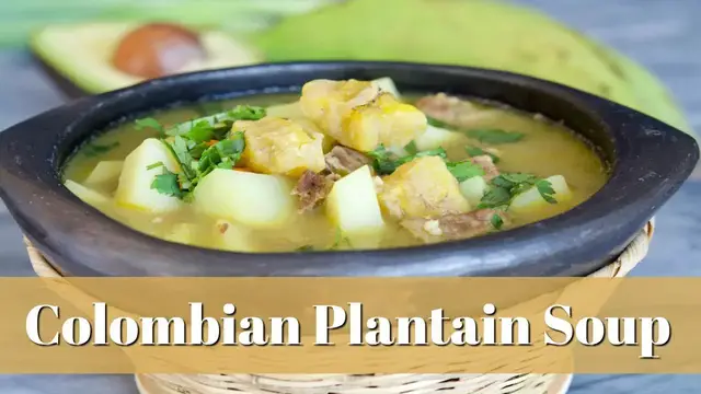 Video thumbnail for Plantain Soup Recipe | How To Make Colombian Plantain Soup | SyS