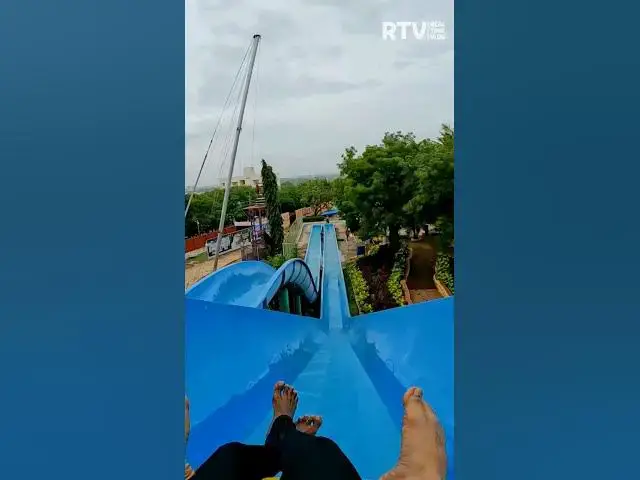 Video thumbnail for Tube 😬 Water Slide at Diamond Water Park #waterpark #trending #shorts