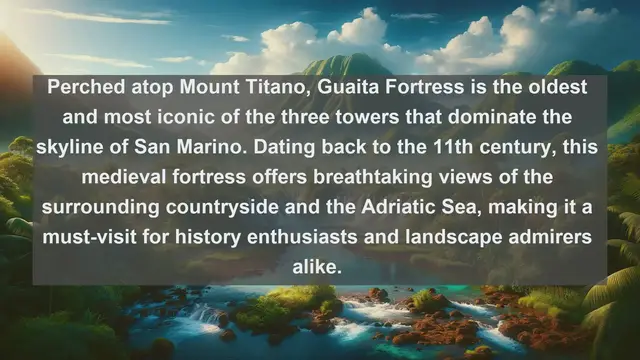 Video thumbnail for Discover the Enchanting Landscapes of San Marino: Top 10 Must-Visit Scenic Spots