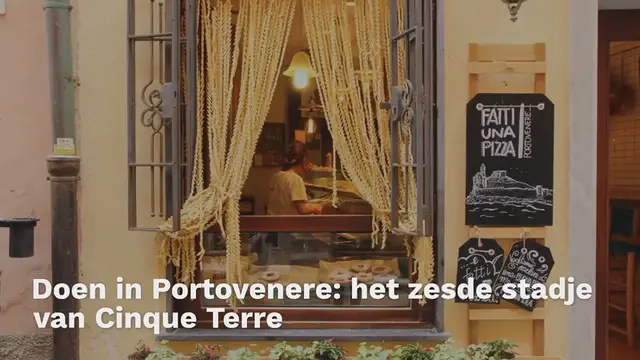 Video thumbnail for KLEURRIJK PORTOVENERE: HET ZESDE STADJE VAN CINQUE TERRE