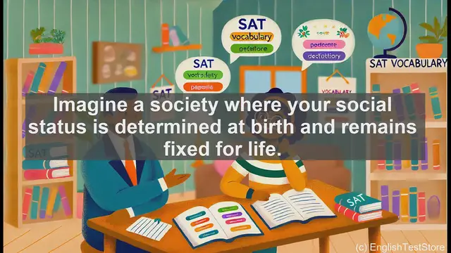 Video thumbnail for 5000 Must Know SAT Vocabulary - SAT Vocabulary: Understanding the Concept of Caste