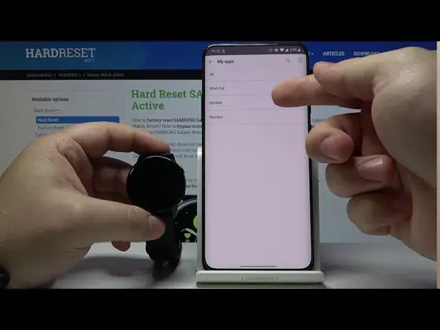 Video thumbnail for How to Update Apps in SAMSUNG Galaxy Watch Active – Download Latest App Version