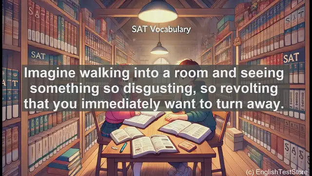 Video thumbnail for 5000 Must Know SAT Vocabulary - Abhorrent: A Powerful SAT Vocabulary Word Explained