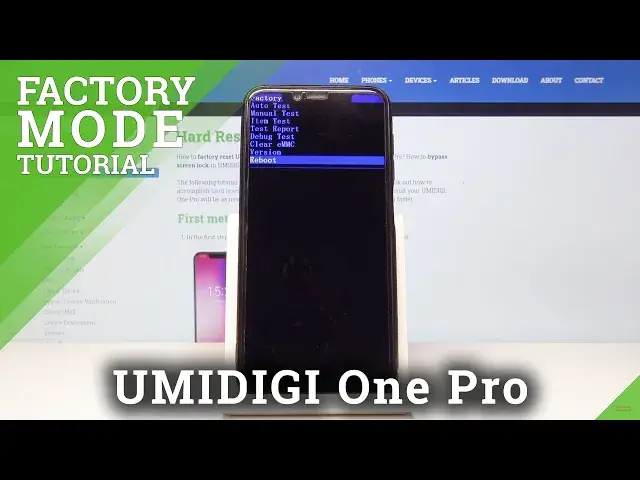 Video thumbnail for How to Work with Factory Mode on UMIDIGI One Pro –  Clear eMMC / Test