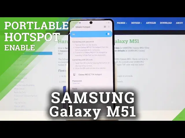 Video thumbnail for How to Enable Portable Hotspot in SAMSUNG Galaxy M51 – Internet Access Point