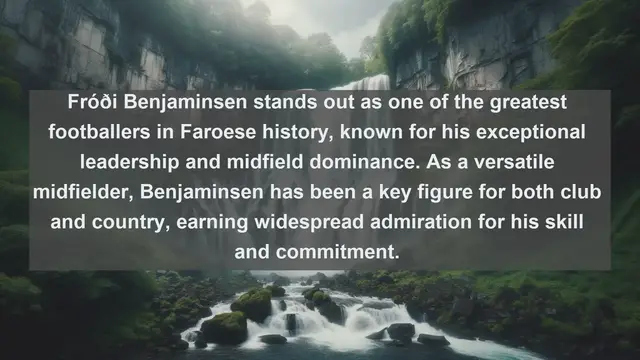 Video thumbnail for Exploring Faroes' Football Icons: Top 10 Legendary Players Revealed!