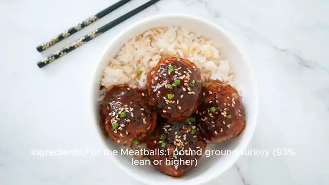 Video thumbnail for Turkey meatballs recipe
