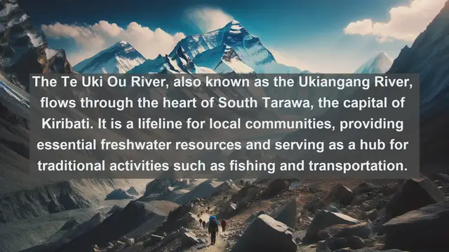 Video thumbnail for Discover Kiribati's Hidden Gems: Top 10 Famous Rivers You Must Explore