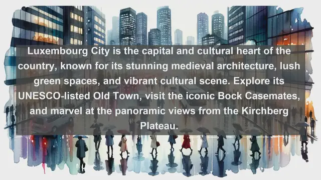 Video thumbnail for Discovering Luxembourg: Top 10 Must-Visit Attractions in Europe's Grand Duchy