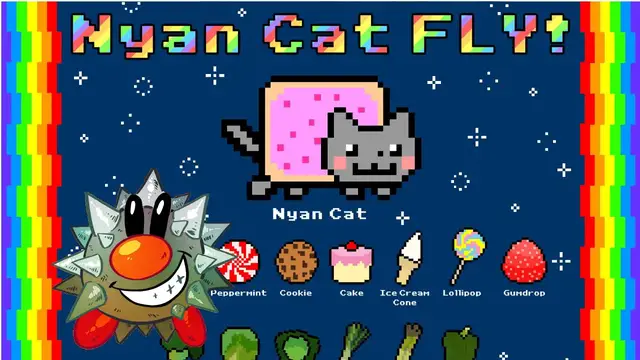 Video thumbnail for Let's Play Nyan Cat Fly