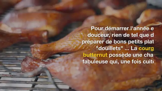 Video thumbnail for Courge Butternut au four, au miel et épices douces