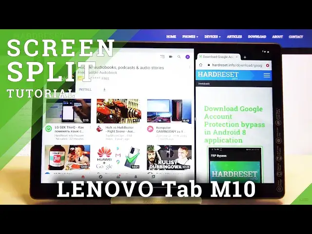 'Video thumbnail for How to Split Screen on LENOVO Tab M10 – Create Dual Screen'