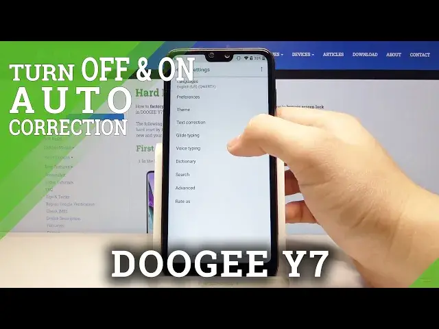 Video thumbnail for How to Personalize Suggested Words in DOOGEE  Y7 – Set Up Autocorrect