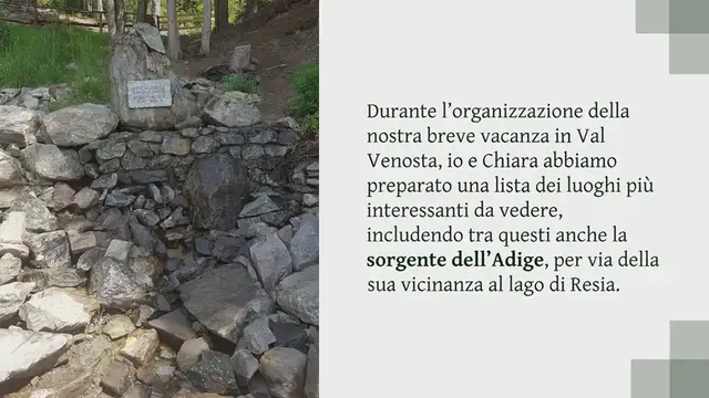 Video thumbnail for La sorgente dell'Adige, almeno così dicono