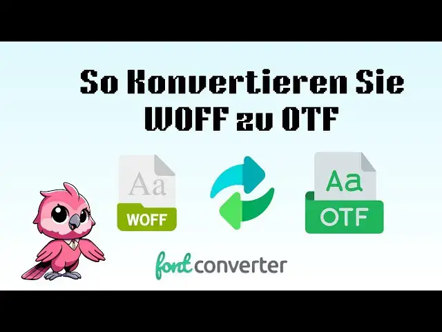 Video thumbnail for So Konvertieren Sie WOFF zu OTF (Einfache Anleitung)