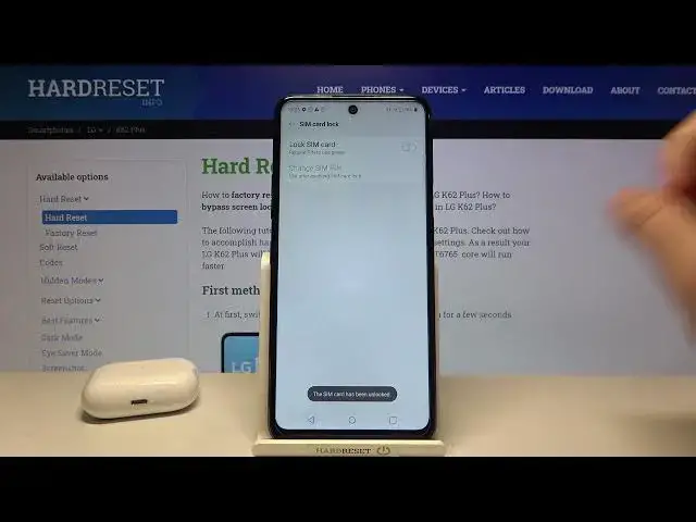 Video thumbnail for How to Remove SIM PIN in LG K62 Plus – Delete SIM Card Lock