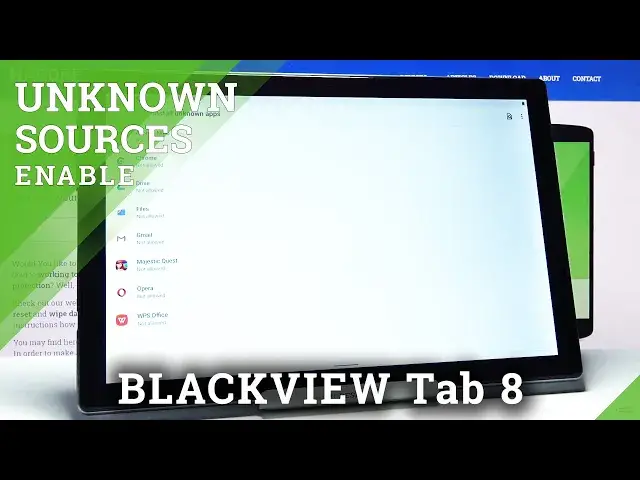 Video thumbnail for How to Download and Install Apps from Unknown Sources on BLACKVIEW Tab 8 – Unknown Sources