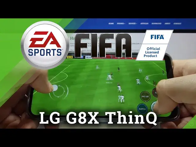 'Video thumbnail for How to Play FIFA Mobile on LG G8X ThinQ – Gameplay'