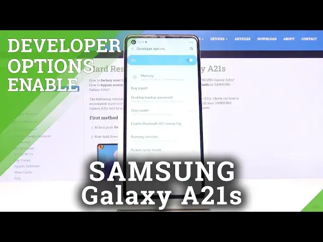 Video thumbnail for How to Enter Developer Options in Samsung Galaxy A21s – Hidden Developer Mode