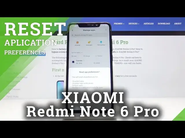 'Video thumbnail for How to Restore Apps Settings in Xiaomi Redmi Note 6 Pro – Delete App Data'