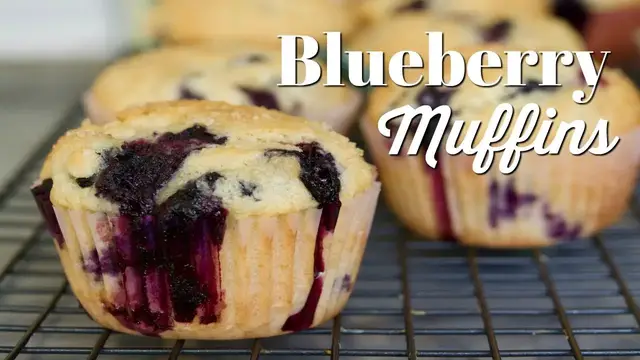 Video thumbnail for Blueberry Muffins Recipe | How To Make Blueberry Muffins | SyS