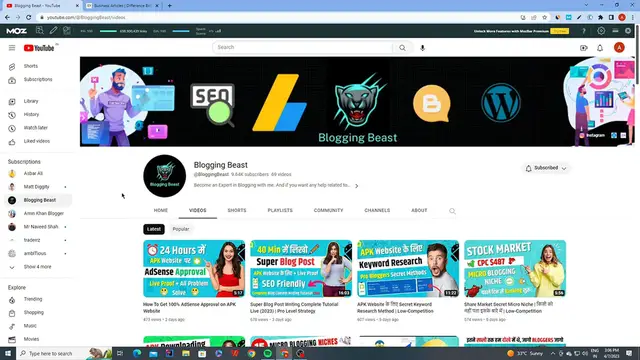 Video thumbnail for Micro International Blogging Niche 2023 _ Low-Competition & High Traffic