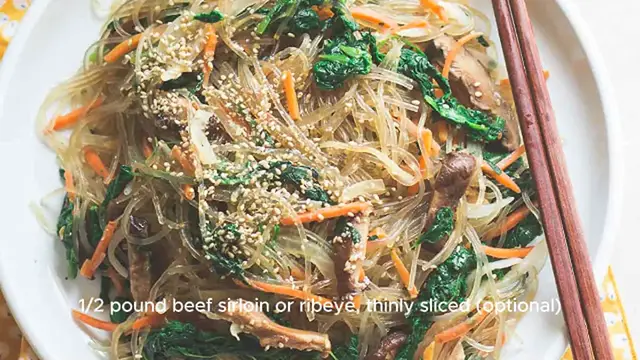 Video thumbnail for Japchae Recipe
