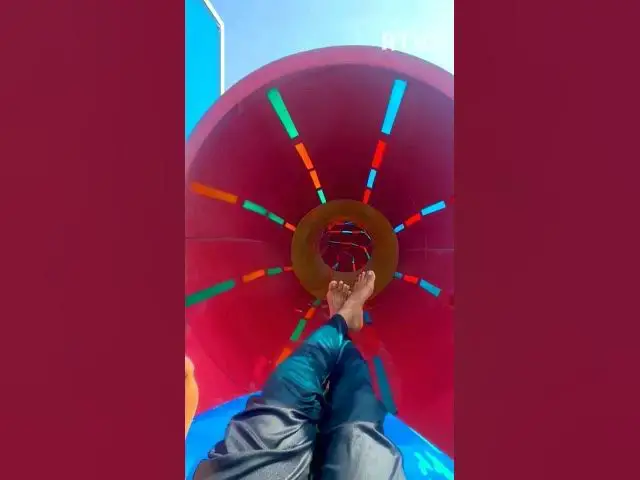 Video thumbnail for WATER SLIDE at Fun N Food Water Park #shorts #waterpark