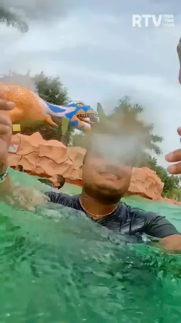 Video thumbnail for WAVE POOL 🌊 at Diamond Water Park #waterpark #shorts #trending #wavepool