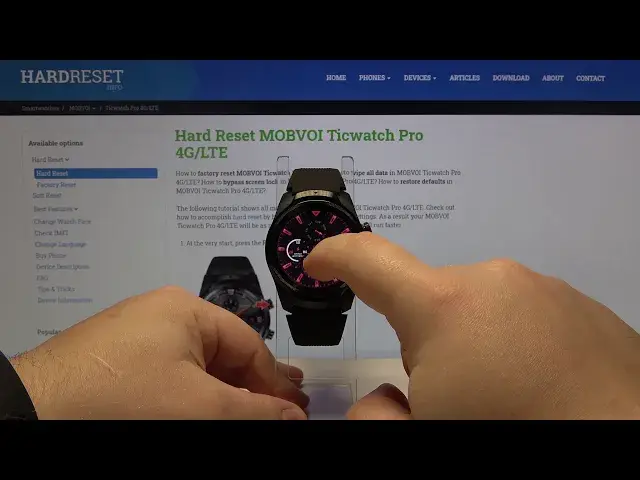 Video thumbnail for How to Change Watch Face in MOBVOI Ticwatch Pro 4G - Customize Display